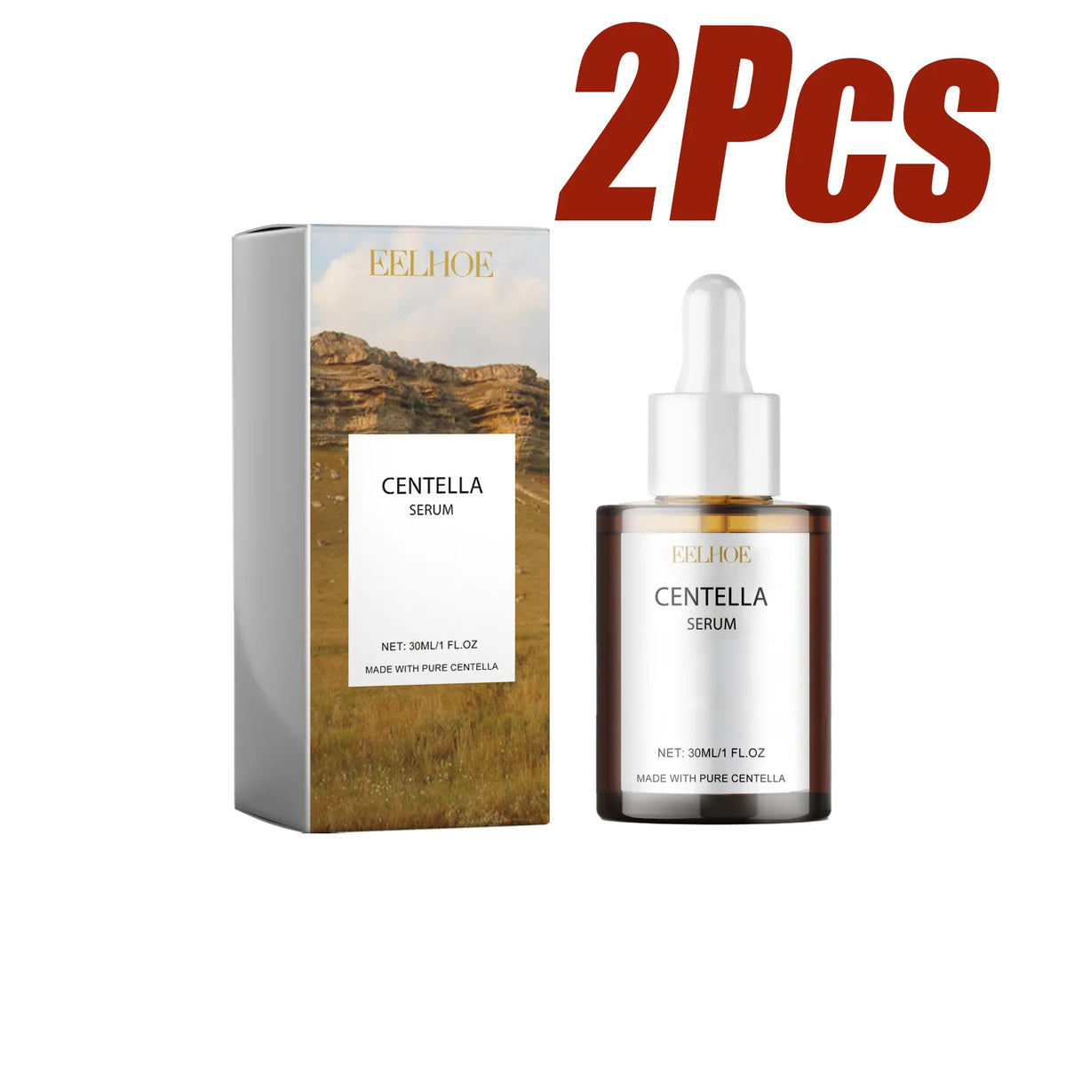 Ser Facial cu Centella Asiatica – Calmant și Hidratant