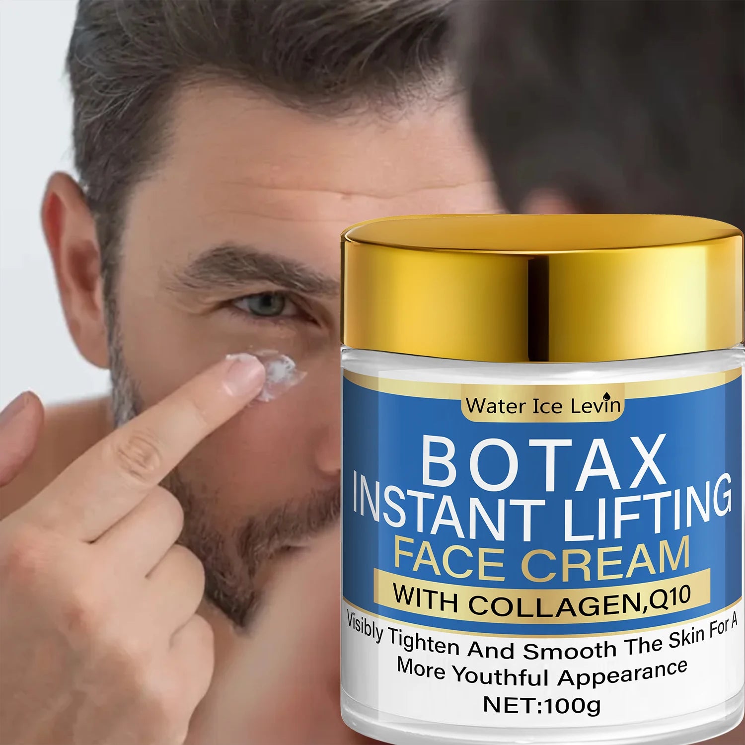 Cremă Lifting Facial cu Colagen și Q10 – Efect Tensor
