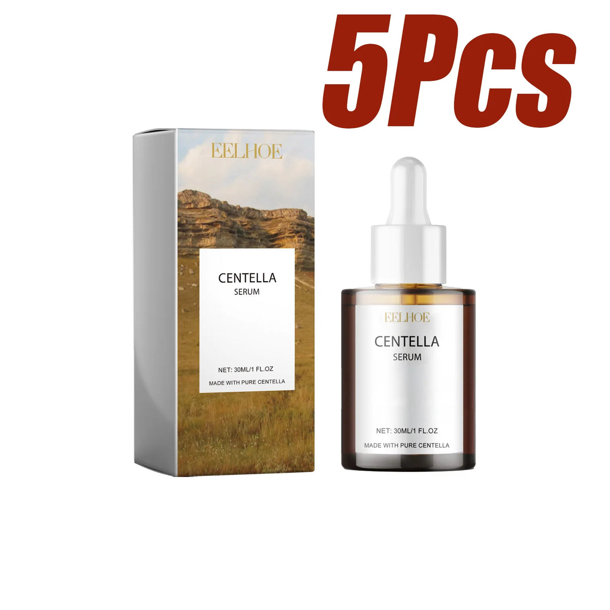 Ser Facial cu Centella Asiatica – Calmant și Hidratant